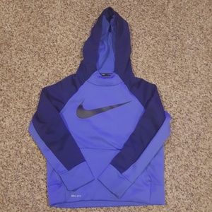 Boys Nike dri fit hoodie